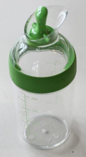 OXO salad dressing shaker