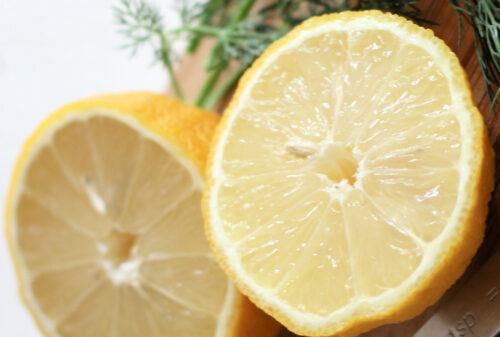 lemon halves